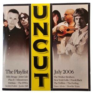 Uncut The Playlist Music CD Various Artists July 2006 NEW  30164cd